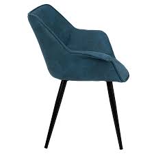The selected materials and stable structure will work well for a long time. Modern Chairs Wrestler Blue Chair Eurway Furniture
