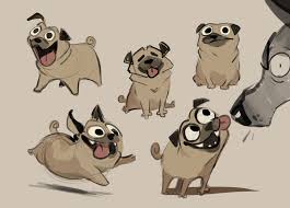 No More For Me Thanks I Am A Russian I Like Pugs Pug Pug Illustration Dog Illustration Cute Animals
