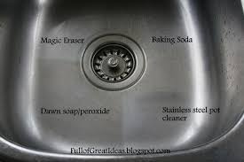Scrub Away The Stains In Your Stainless Steel Sink With A Magic Eraser Cleaning Hacks Kitchen Cleaning Hacks Deep Cleaning Tips