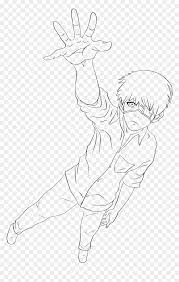 Yoohoo and friends coloring pages; Quick Tokyo Ghoul Coloring Pages Ken Kaneki Lineart Ken Kaneki Coloring Page Hd Png Download Vhv