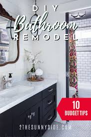 Design by rate my space contributor inspiredguys. Diy Bathroom Remodel On A Budget 10 Tips To Stay On Budget