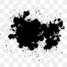 Black Splash Pigment Paint Splash Background Watercolor Splash Black Splash