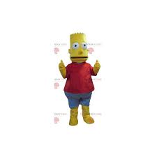 Simpsons personagens policial desenho animado super herói quadrinhos desenhos grafite estampas festa. Bart Simpson Mascote Famoso Personagem De Desenho Cortar L 175 180cm