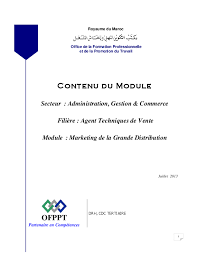 Pdf La Distribution Au Maroc Ahmed Aadm Said Academia Edu