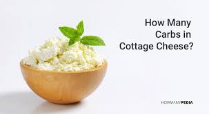 Cottage cheese have 17 milligrams of cholesterol and 4.3 grams of fat. How Many Carbs In Cottage Cheese Howmanypedia
