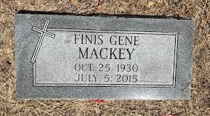 Finis Gene Mackey (1930-2015)