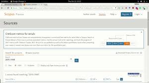 I need a list of scopus index journals in the filed of social sciences especially in education. How To Verify And Select A Scopus Indexed Journals Youtube