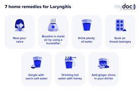 Laryngitis Home Remedies: 7 Things That Might Help - Mydoc