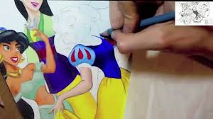 Hey scooby, where'd you go buddy? How To Draw Cartoon Character Disney Princesses Easy To Draw Cartoons Video Dailymotion