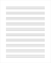 How to print this handwriting paper template. Free 19 Sample Lined Paper Templates In Pdf Ms Word