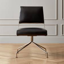 Shop Rue Cambon Leather Office Chair Inject Some Fashion Sense Into Your 9 5 Designed By Mermelada Estud Modern Office Chair Leather Office Chair Furniture