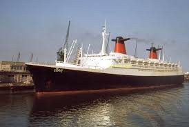 35mm Slide S S France Cruise Ship Compagnie Generale 1974 France Cruise Ship Cruise