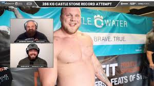 Tom stoltman win wsm 2021! Atlas Stone World Record 286 Kg Tom Stoltman Youtube