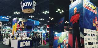 Nycc 2018 Comic Con Booth Idw Comic Con Comics Fun Comics