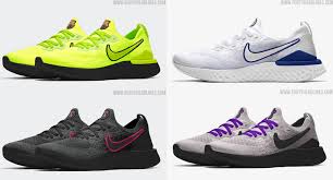 A bootie allows for easy entry and. Nike Fc Barcelona Chelsea Psg Tottenham Epic React Flyknit 2 Shoes Released Footy Headlines