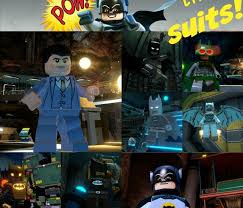 Successfully complete the indicated task to unlock the corresponding vehicle: Lego Batman S Suits In Lego Batman 3 Orange County Guide For Families