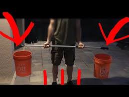 Diy 10 Homemade Home Depot Barbell Youtube Homemade Workout Equipment Diy Workout Sandbag Workout