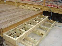Box Stairs For Deck Google Search Deck Stairs Landing Deck Steps Diy Deck