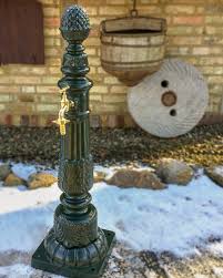 By nheeta on december 6, 2017. Frostsicherer Saulen Stehbrunnen Als Zapfstelle Fur Den Vorgarten