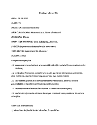 La fiecare metodă sunt prezentate și aplicațiile în viață. Doc Proiect De Lectie Clasa A Vii A Madalina Manasa Academia Edu