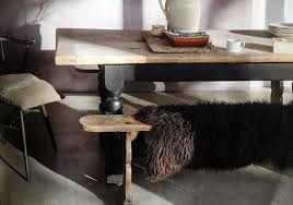 Table De Ferme Decapee Et Repeinte En Noir Mat Table De Ferme Cuisines Deco Deco Maison