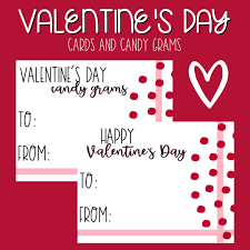 Candy gram cards