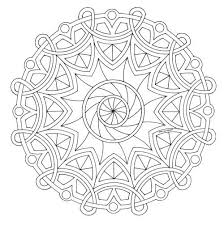 Mandala Disegno Da Colorare Gratis 20 Difficile Complesso Mandala