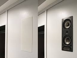Basement Media Room Reveal In Wall Speakers Media Room Studio Room Design