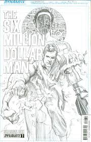 One million dollars, red color. Six Million Dollar Man Season 6 2014 Dynamite Comic Books