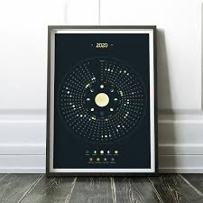 2021 Calendar Astronomic Events Calendar 2021 Moon Calendar Etsy Moon Calendar Lunar Calendar Calendar Design