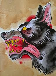 Maybe you would like to learn more about one of these? Tatto Wallpapers Old School Wolf Tattoo Design