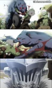 Who S A Good Dog You Are You Are Anime Goblin Slayer Meme Anime Memes Funny
