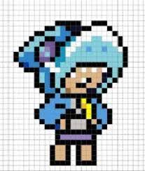 How to draw leon brawl stars | pixel art tutorial. 20 Brawl Stars Bead Art Ideas Bead Art Brawl Pixel Art