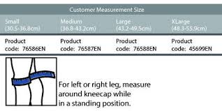 43 Qualified Knee Brace Measurement Chart