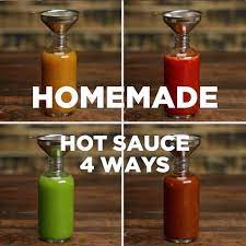 Tastemade 4 Easy Hot Sauces You Can Make At Home Homemade Hot Sauce Hot Sauce Recipes Hot Sauce