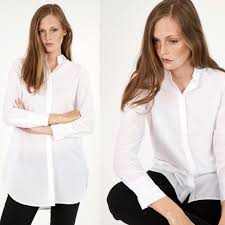 Jadea maglia donna manica lunga scollo lollo art. Camicia Donna Bianca Lunga In Cotone Lorcastyle
