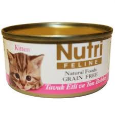 Nutri Feline Tahilsiz Tavuk Etli Ton Balikli Yavru Kedi Fiyati
