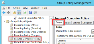 The gpo is set to apply to the authenticated users group & this group has both the read/apply confirm the scope. How To Apply Gpo To Computer Group In Active Directory