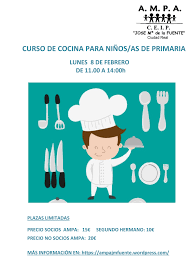 Poseemos además servicio de catering para llevar. Curso De Cocina Para Ninos En Los Dias De Carnaval Ampa Jose Maria De La Fuente