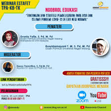Maybe you would like to learn more about one of these? Jawab Tantangan Pandemik Dosen Prodi Paud Um Gelar Webinar Penguatan Lembaga Tpa Universitas Negeri Malang Um