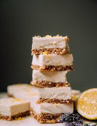 Creamy Vegan Lemon Bars Vegan Lemon Bars Food Processor Recipes Lemon Bars Recipe
