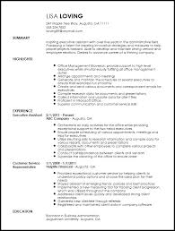 executive assistant resume mt home arts