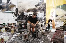 Jalaini abu hassan's lecture notes and sketches. Jalaini Abu Hassan Revisits Use Of Black Magic In His Latest Solo Landskap Daerah Samar At Segaris Art Center Options The Edge