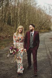 Maybe you would like to learn more about one of these? Trending Now The Embroidered Wedding Dress These Colorful Floral Gowns Are Turning Heads Green Wedding Shoes