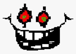 Recreation of one of undertale's final bosses: Omega Flowey Face Hd Png Download Kindpng