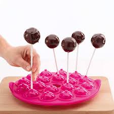 Nothing is more festive than cake on a stick. Silicone Cake Pops Mould Lekue