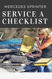 What S Included In A Sprinter Service A And Service B Sprinter Camper Van Life Mercedes Sprinter