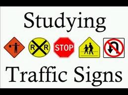 learn traffic signs symbols studying teach free rules of the road dmv us meanings learning lesson