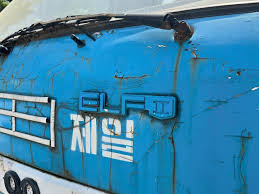 Image result for Aquamarine Blue 1987 Daewoo