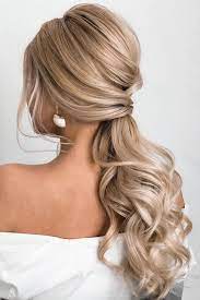 54 Modern Pony Tail Hairstyles Ideas For Wedding Tail Hairstyle Ponytail Hairstyles Long Blonde Hair